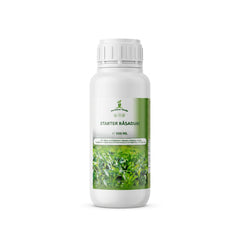 Starter răsaduri Hectarul Verde 500 ml fertilizant NPK 3-8-3 cu fosfor alge marine aminoacizi și microelemente