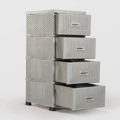 Sterk Plast DULAP 4 SERTARE RATAN GRI