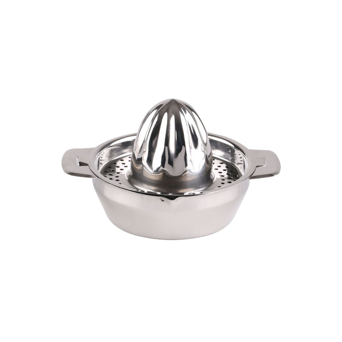 Storcator manual argintiu pentru citrice, din inox, Ø14 cm Urban Living, 1, hectarul.ro