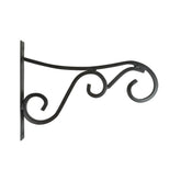 Hectarul - Suport agatatoare pentru ghivece negru din otel carbon L Esschert Design