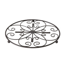 Suport de vase fierbinti, negru, din fier, Rialta B, Boltze