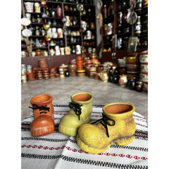 Suport din ceramica bocanc L 12 cm x l 5 cm x H 7 cm