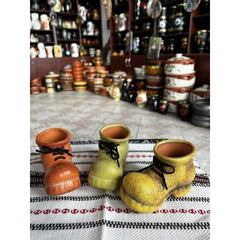 Suport din ceramica bocanc L 12 cm x l 5 cm x H 7 cm