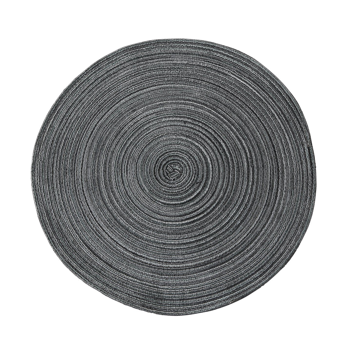 Suport farfurie, gri deschis, poliproprilena si bumbac, diametru 38 cm, Concentric Boltze, 1, hectarul.ro