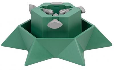 Suport pentru brad MagicHome Christmas STAR, 395 mm, din plastic, 1, hectarul.ro