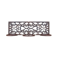 Suport pentru 3 ghivece ruginiu din otel turnat Classic Esschert Design