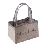 Hectarul - Suport pentru sticle, bej, din fibra de poliester, Frauensache Boltze