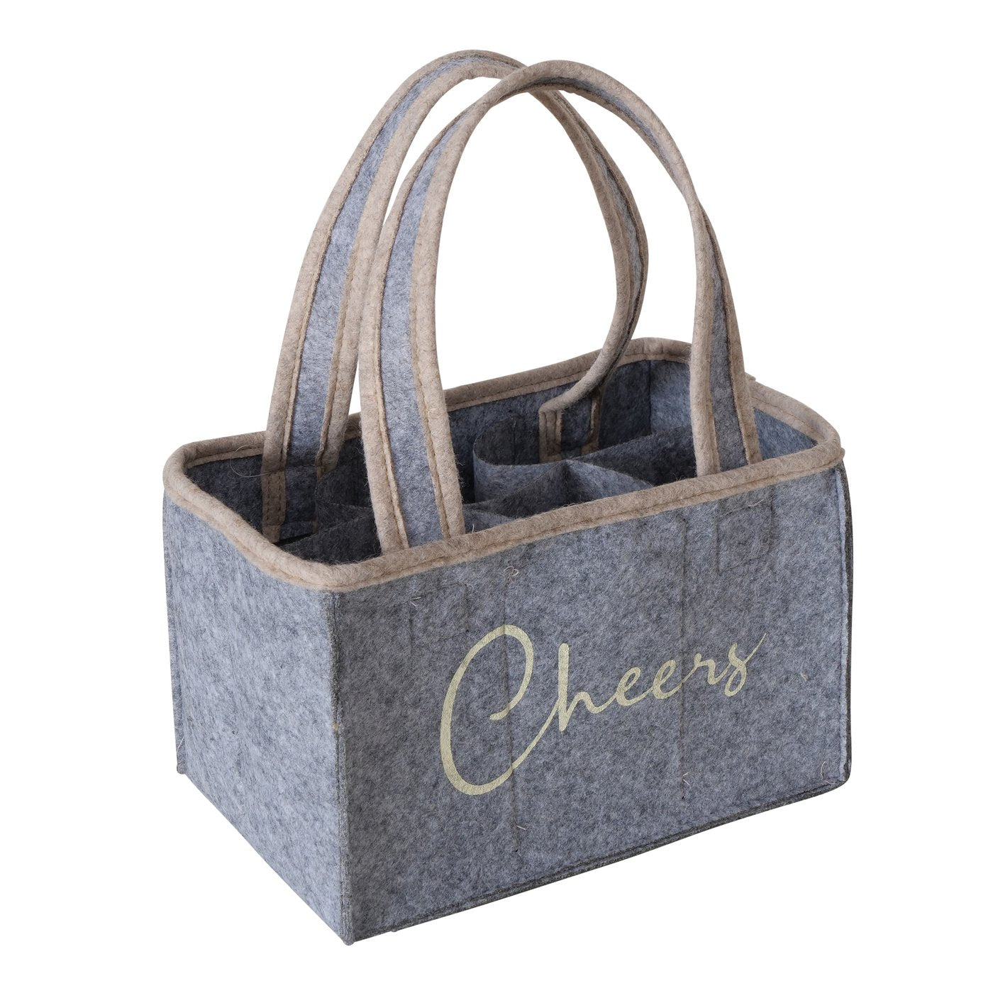 Suport pentru sticle, gri, din fibra de poliester, Frauensache Boltze, 1, hectarul.ro