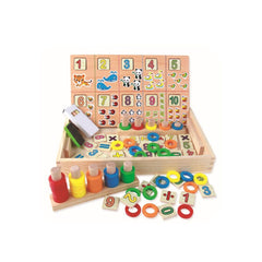 Tablita de lemn cu 2 fete Montessori, WD 2023