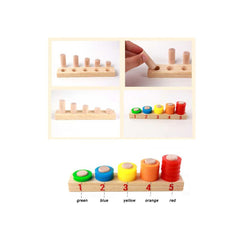 Tablita de lemn cu 2 fete Montessori, WD 2023