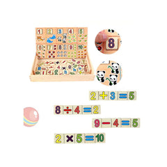 Tablita de lemn cu 2 fete Montessori, WD 2023