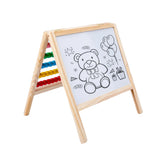 Hectarul - Tablita magnetica cu numaratoare din lemn, litere si cifre pentru copii, WD 3025