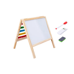 Tablita magnetica cu numaratoare din lemn, litere si cifre pentru copii, WD 3025