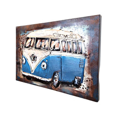 Tablou de metal 3D, model duba Samba, 60x40 cm