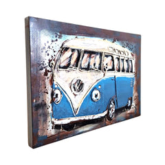 Tablou de metal 3D, model duba Samba, 60x40 cm