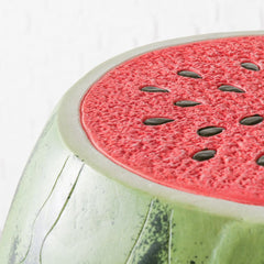Taburet verde/rosu din plastic Ø45 x 44 cm Melone Boltze