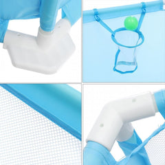 Tarc de joaca pentru copii cu 50 de bile, Albastru TT3003