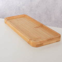 Tava de servire maro deschis din bambus Baldo Boltze