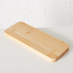 Tava de servire maro deschis din bambus Baldo Boltze