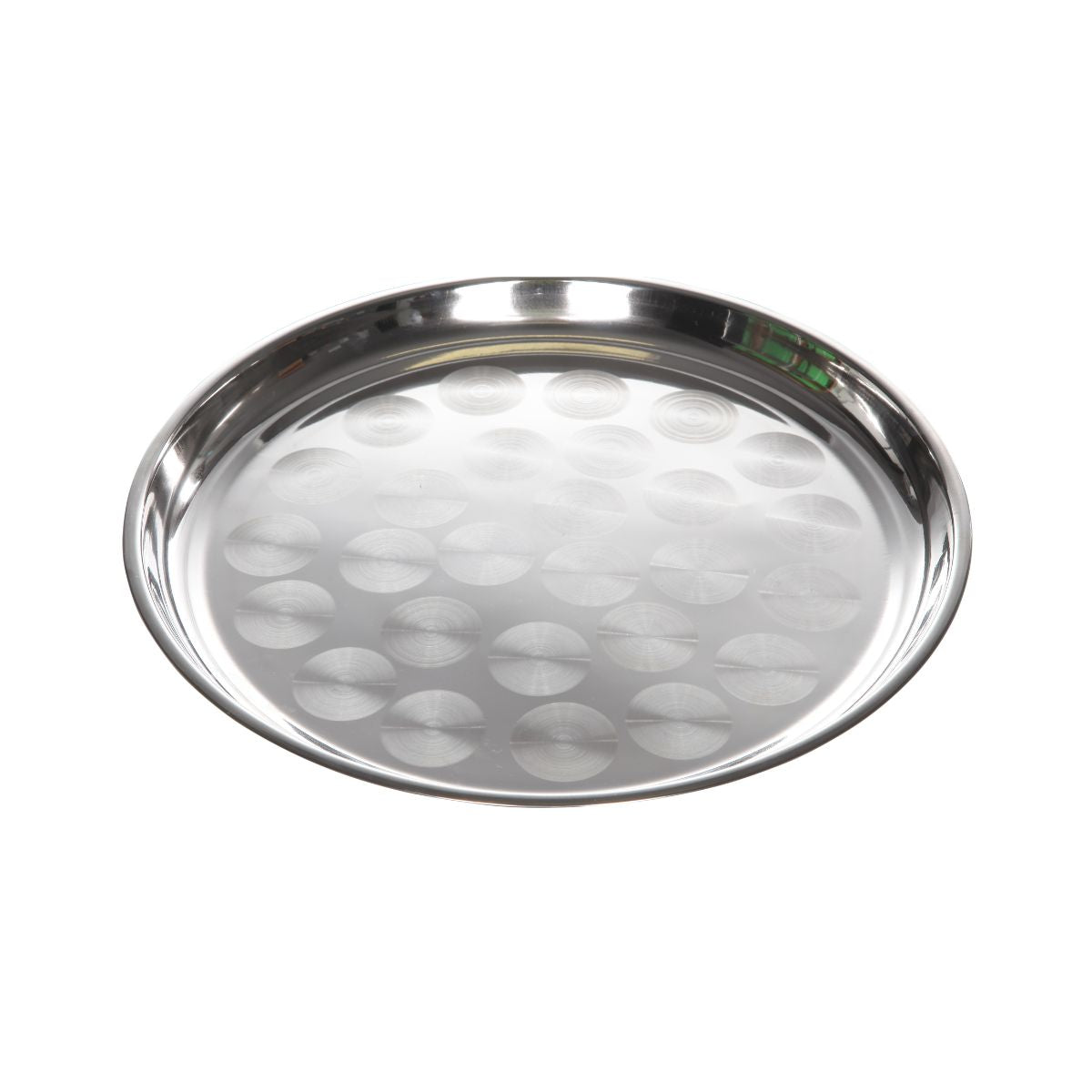 Tava de servire rotunda din inox Circles Cosy&Trendy, 1, hectarul.ro
