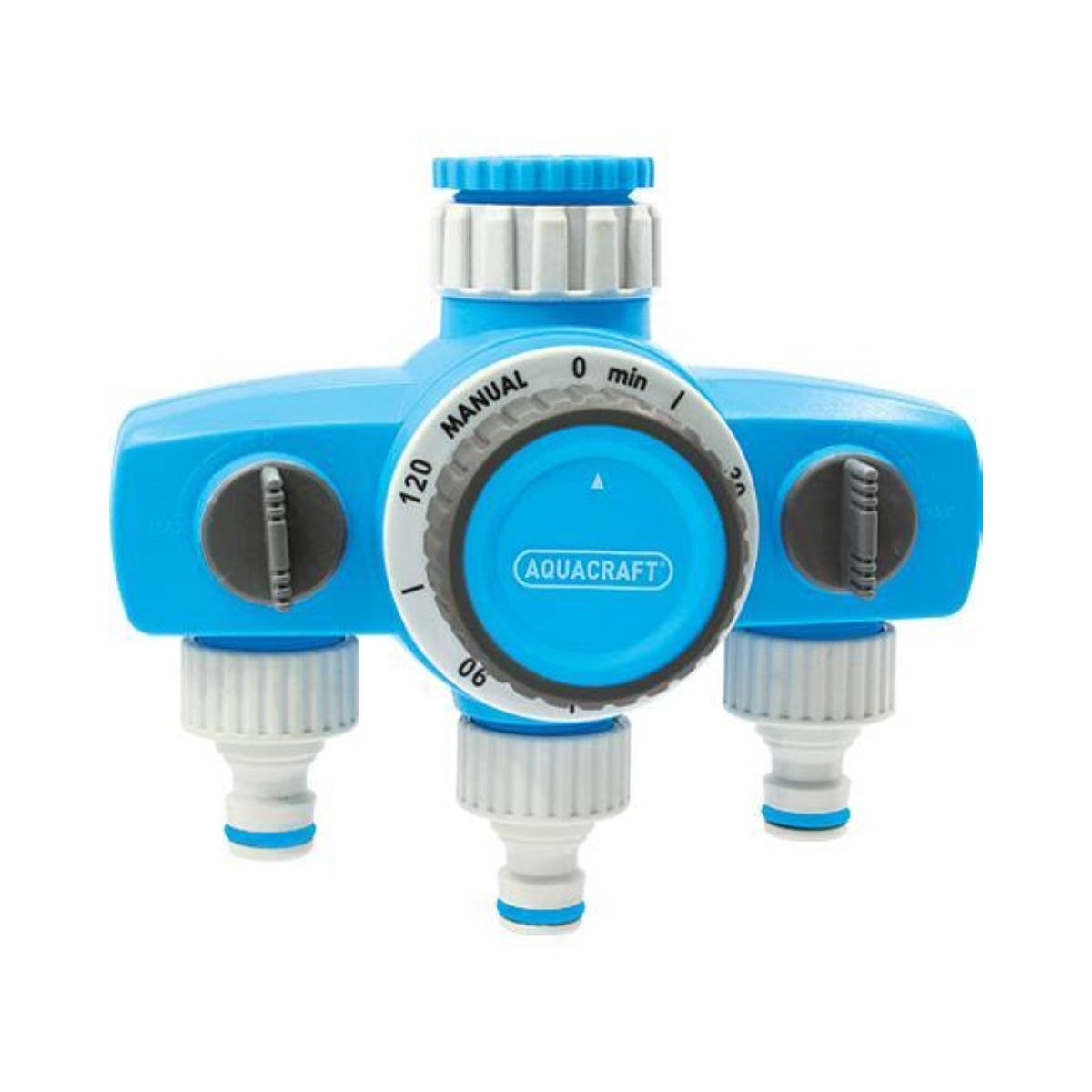 Temporizator de apa mecanic cu 3 directii 120 min, 1, hectarul.ro