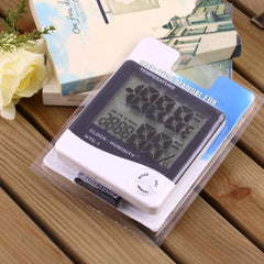 Termometru, umiditate, ceas digital HTC-1