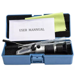 Refractometru pentru alcool (distilate), 0-80 %