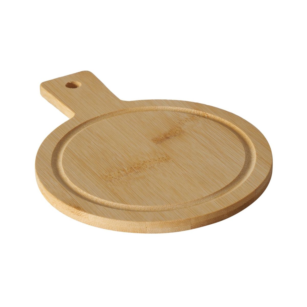 Tocator mic rotund din lemn de bambus 19 cm Baldo Boltze, 1, hectarul.ro