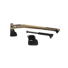 Topor Gerber pentru camping si outdoor, Bushcraft Coyote , lungime 44,4 cm, maro