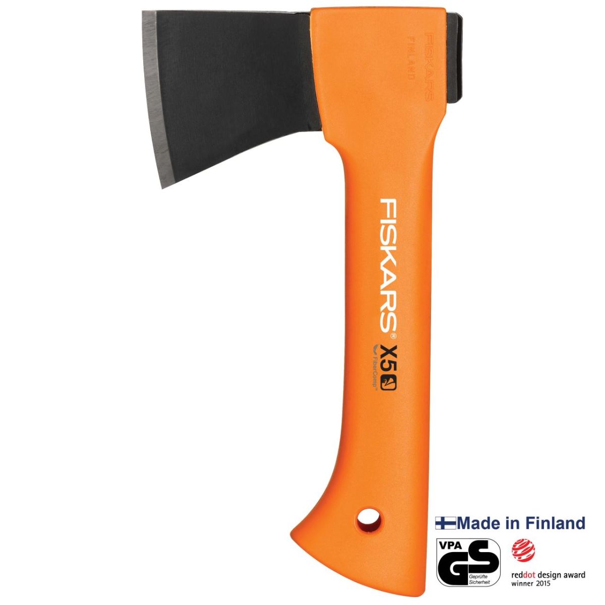 Topor pentru camping Fiskars X5, XXS, 262 mm, 570 g, 1, hectarul.ro