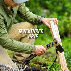 Toporisca Gerber pentru camping si outdoor, Bushcraft Coyote , lungime 38.7 cm, maro