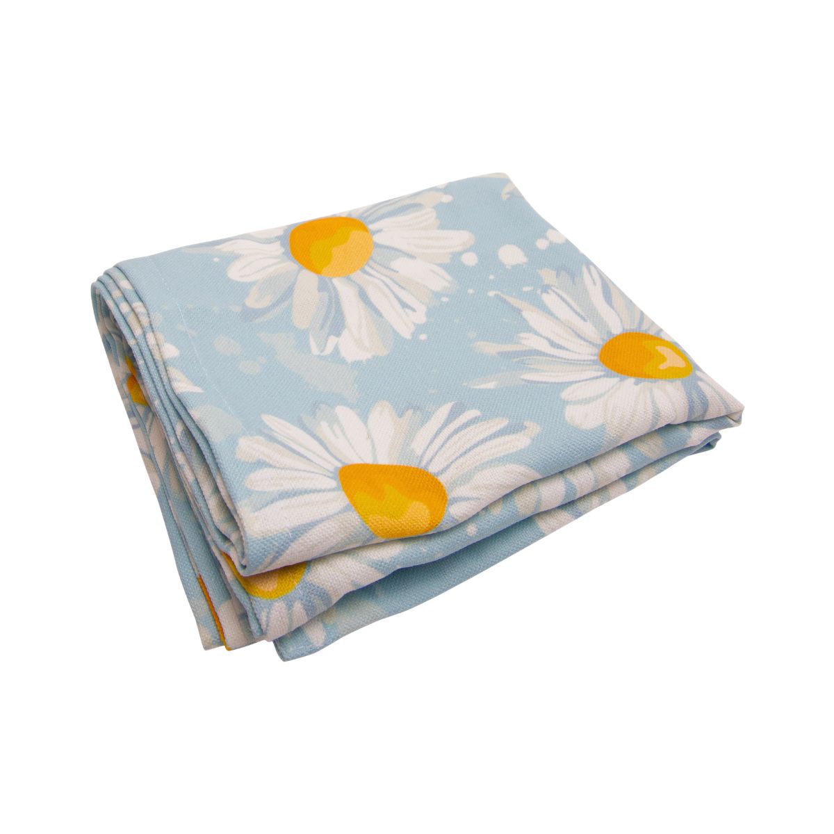 Traversa de masa bleu 40x140 cm Daisies Cosy&Trendy, 1, hectarul.ro