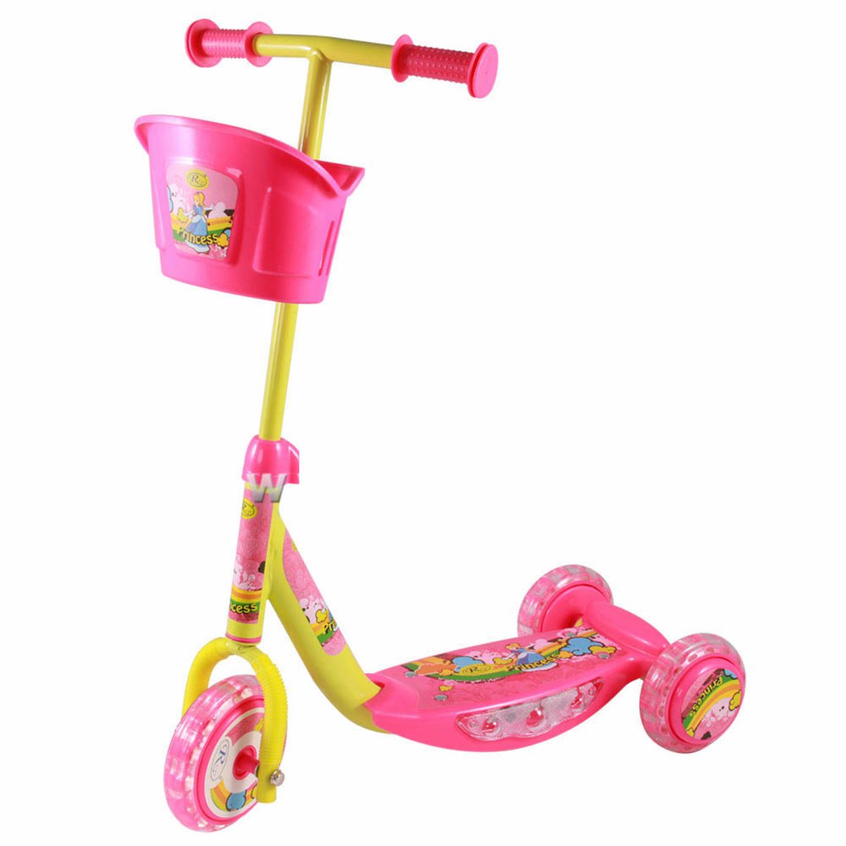 Trotineta 3 roti - Roz PC51, 1, hectarul.ro