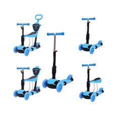 Trotineta 5 in 1 cu scaun si maner multifunctionala reglabila, PC617-A