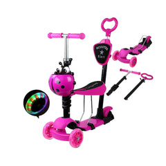 Trotineta 5 in 1 cu scaun si maner multifunctionala reglabila, PC617-C