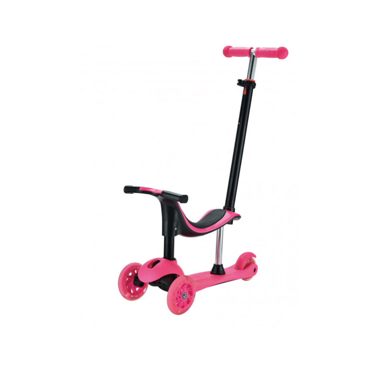 Trotineta multifunctionala 3 in 1 , pentru copii , micmax MM09 (roz), 1, hectarul.ro