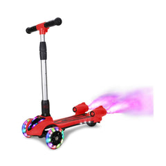 Trotineta Racheta pliabila cu faruri, muzica, abur si bluetooth, ABEC7, PU, PC621