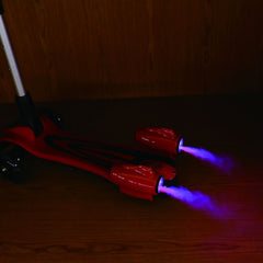 Trotineta Racheta pliabila cu faruri, muzica, abur si bluetooth, ABEC7, PU, PC621