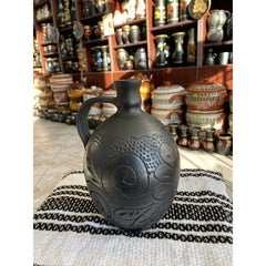 Ulcior din ceramica negru