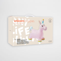 Unicorn gonflabil pentru sarit 27x62x45 cm Sunnylife