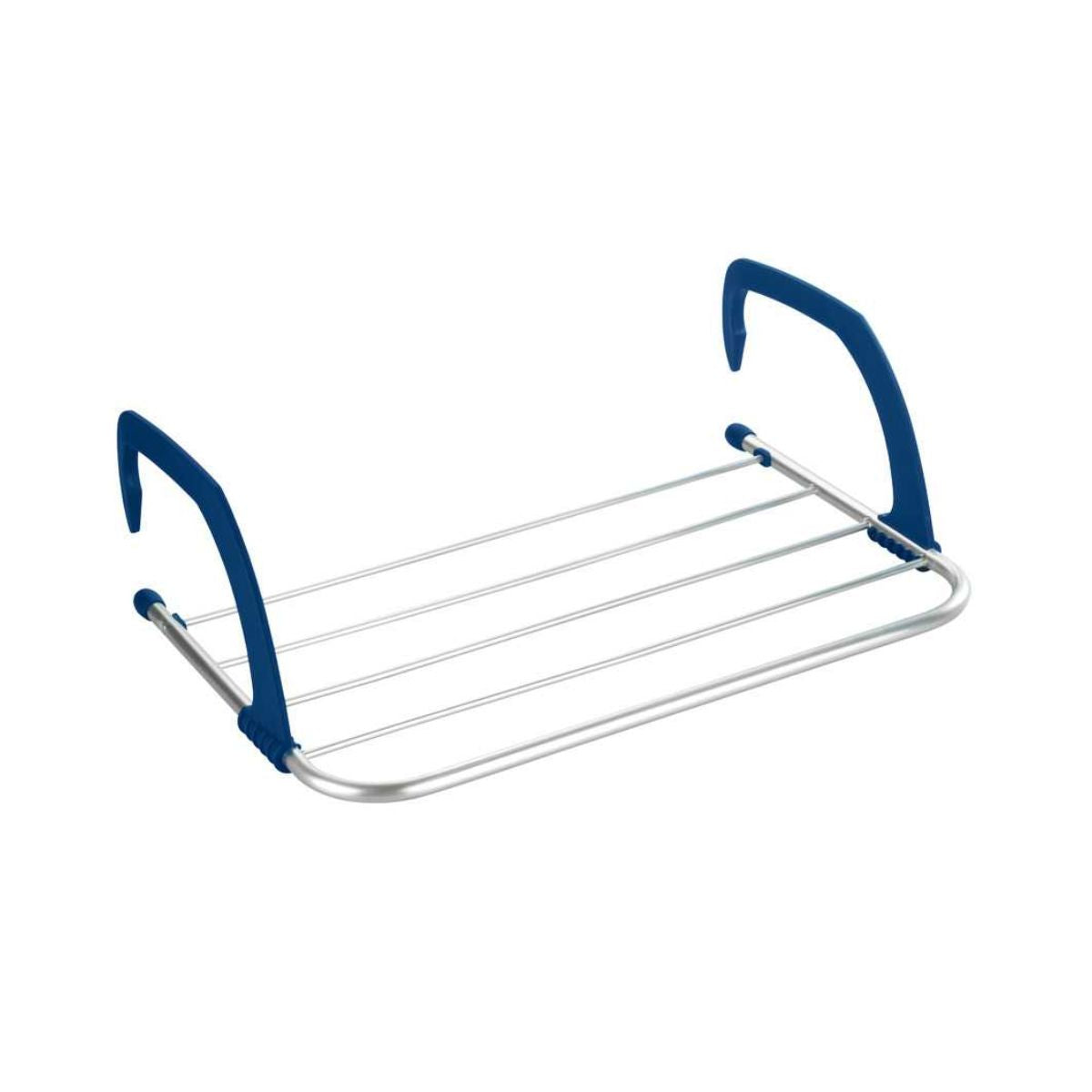 Uscator de rufe din aluminiu pentru balcon 53,5 x 16 x 37-48 cm Alu Wenko, 1, hectarul.ro