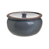 Hectarul - Vas din ceramica gri, 31Χ16 cm, INART