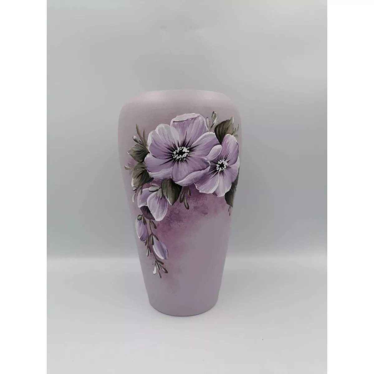 Vaza colorata din ceramica model flori 21 cm Model 10, 1, hectarul.ro