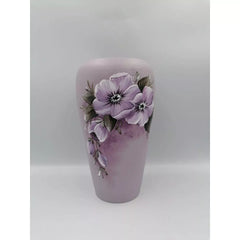 Vaza colorata din ceramica model flori 21 cm Model 10