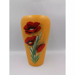 Vaza colorata din ceramica model flori 21 cm Model 11