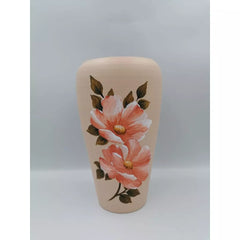 Vaza colorata din ceramica model flori 21 cm Model 12