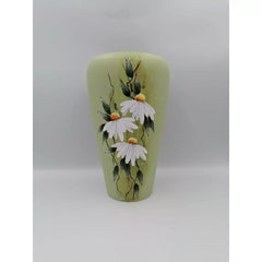 Vaza colorata din ceramica model flori 21 cm Model 14