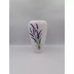 Vaza colorata din ceramica model flori 21 cm Model 15