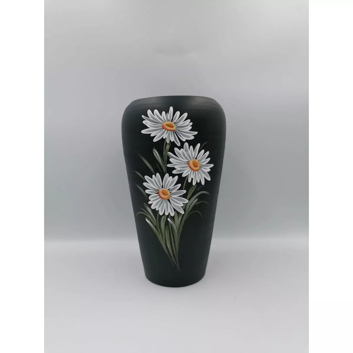 Vaza colorata din ceramica model flori 21 cm Model 2, 1, hectarul.ro