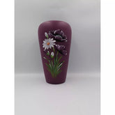 Hectarul - Vaza colorata din ceramica model flori 21 cm Model 9